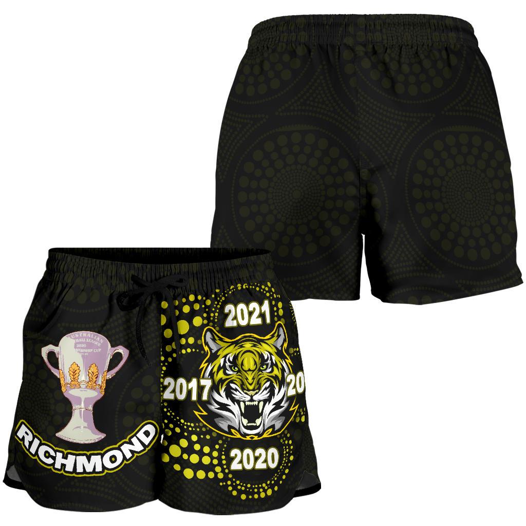 Richmond Premier Women Shorts Legendary Tigers Indigenous - Vibe Hoodie