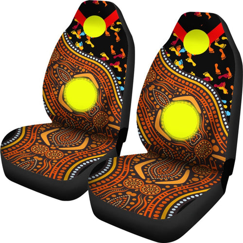 car-seat-covers-aboriginal-style-flag-dot-painting