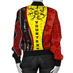 aboriginal-womens-bomber-jackets-dreamtime-koori-dance-dot-acrylic-paint
