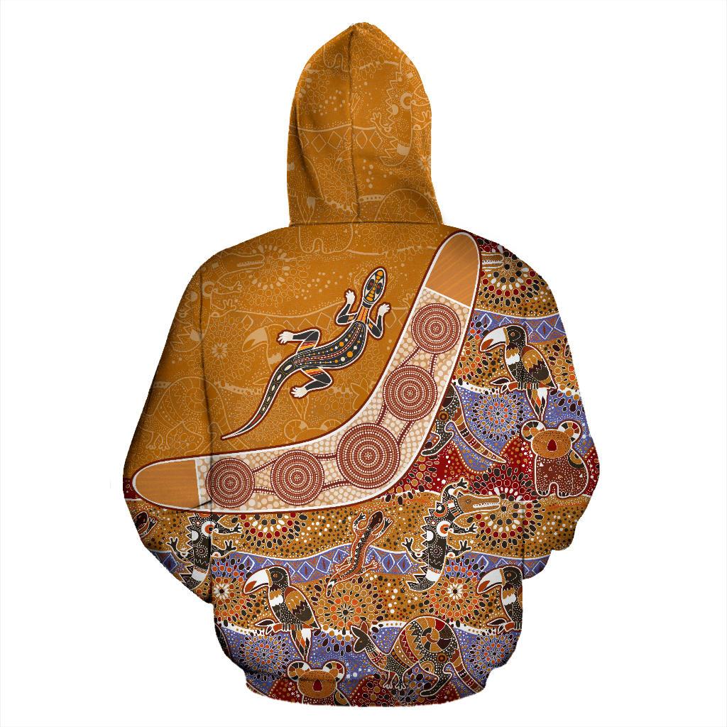 aboriginal-hoodie-lizard-boomerang-patterns-kookaburra-all-over-print