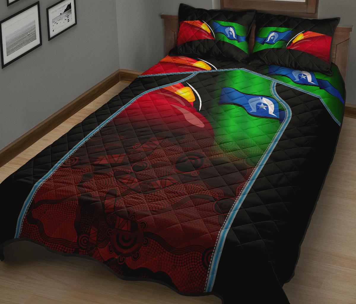 aboriginal-quilt-bed-set-naidoc-week