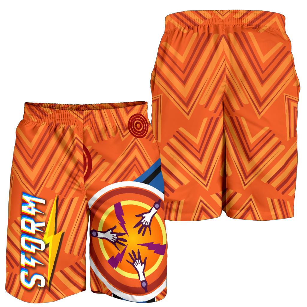 storm-men-shorts-simple-indigenous-orange