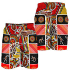 aboriginal-mens-shorts-kangaroo-dot-painting-patterns