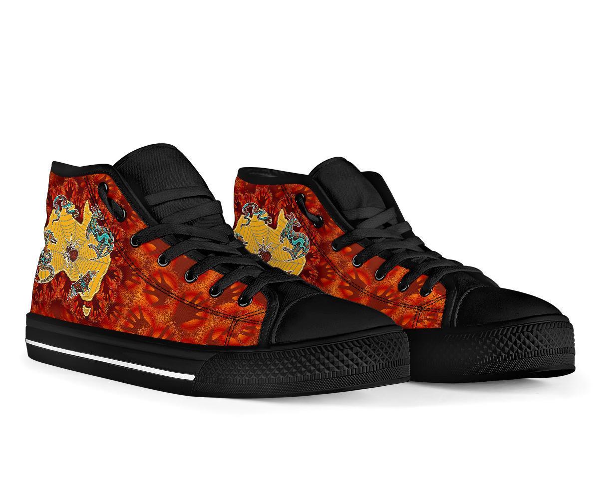 aboriginal-high-top-shoe-australia-map-hand-patterns-spider-web