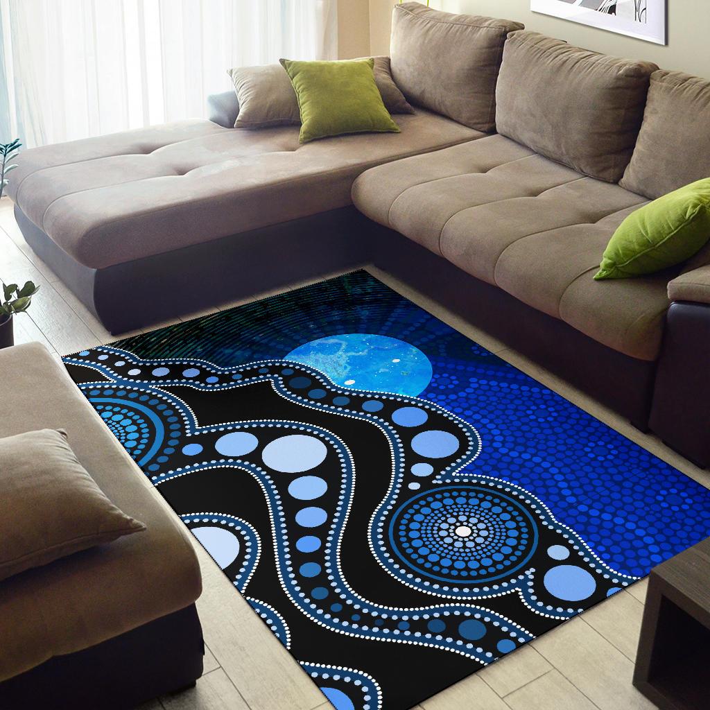 area-rug-australia-indigenous-flag-circle-dot-painting-art-rug