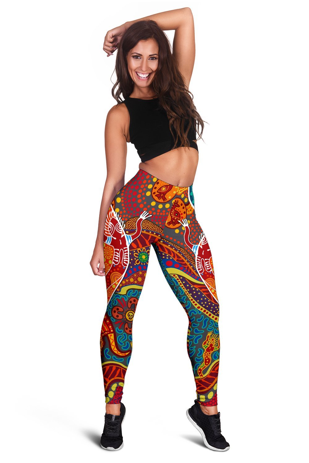 aboriginal-womens-leggings-indigenous-boomerang