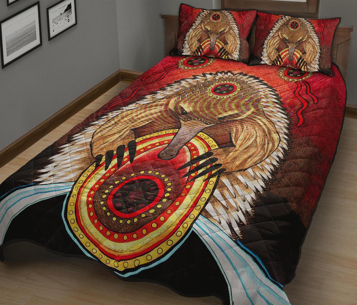 quilt-bed-set-australian-echidna