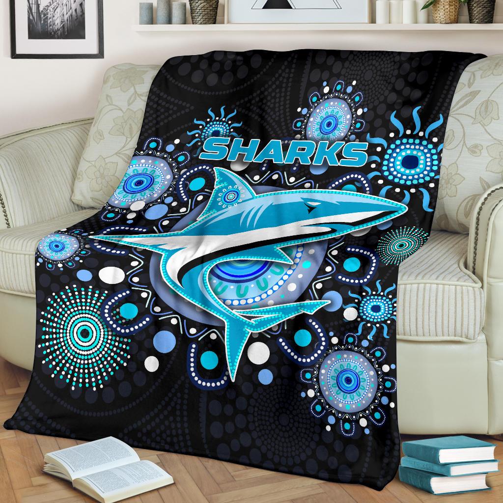 cronulla-premium-blanket-sharks-indigenous