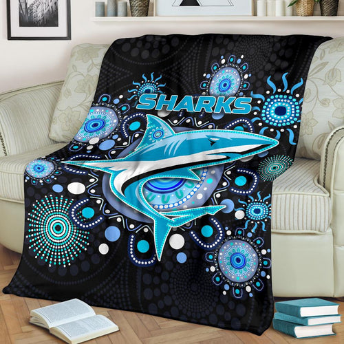 cronulla-premium-blanket-sharks-indigenous