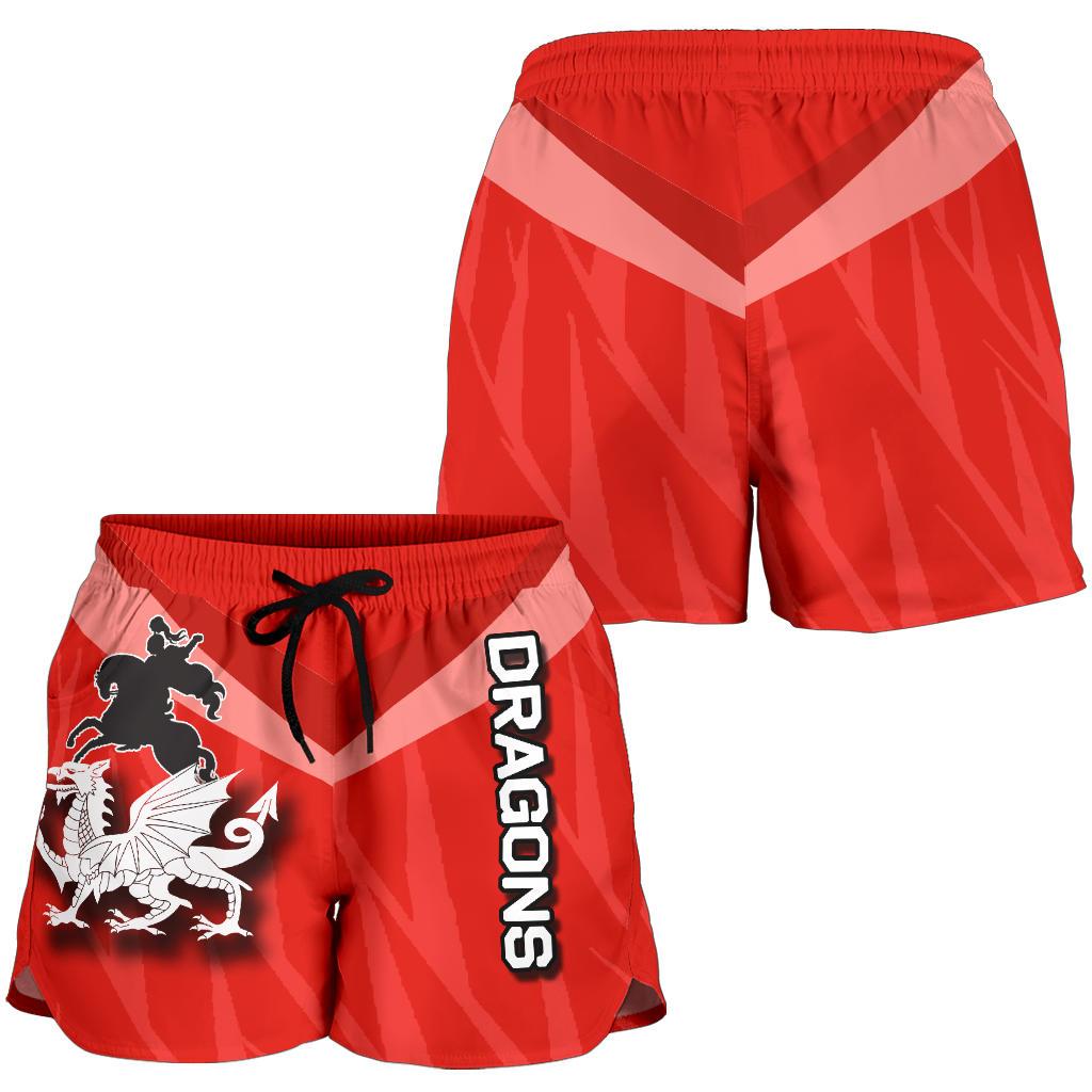 ST Kilda All Over Print Women's Shorts - Vibe Hoodie