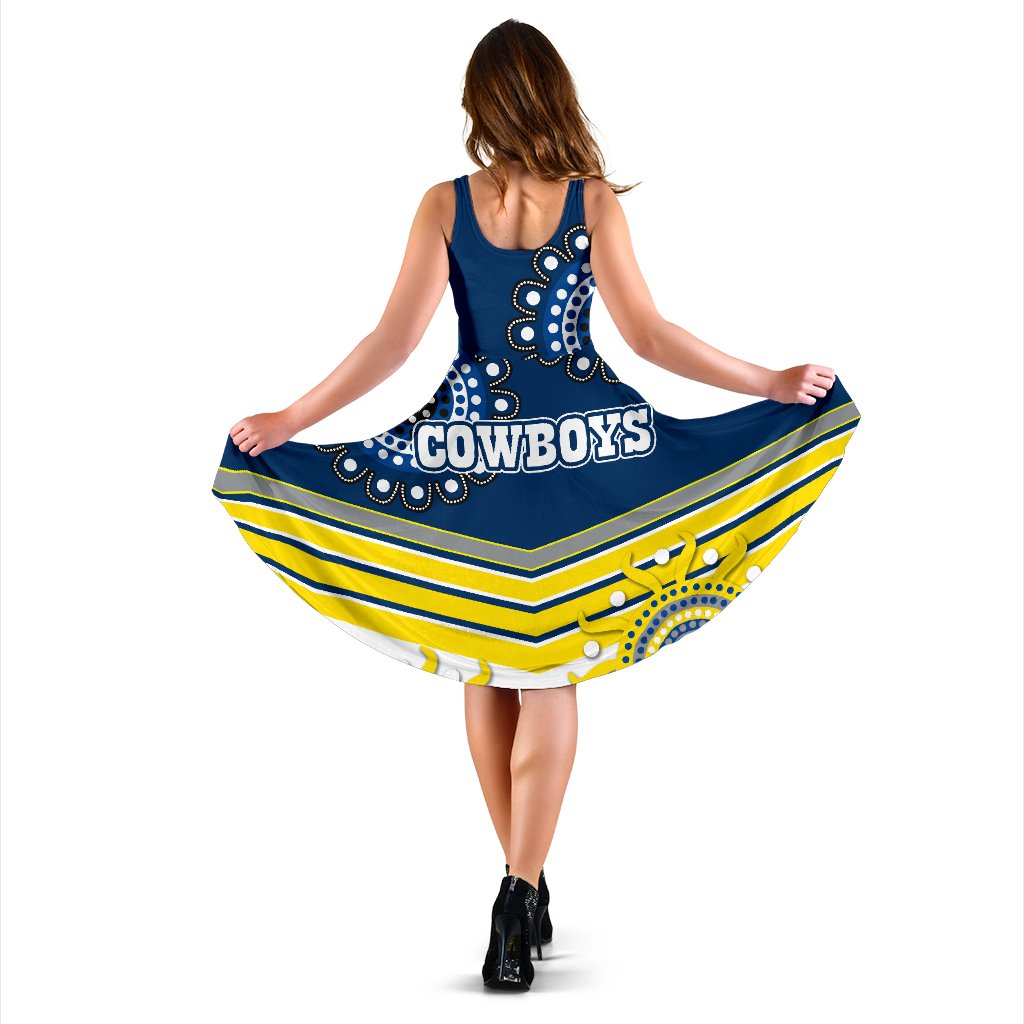 Proud Cowboys Women's Dress Indigenous North Queensland - Vibe Hoodie