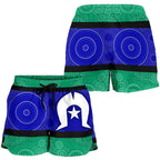 Women's Shorts, Torres Strait Islands Aboriginal Patterns - Vibe Hoodie