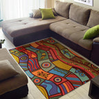 area-rug-aboriginal-art-with-animals