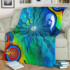 premium-blanket-torres-strait-islanders-flag-with-aboriginal-patterns-blanket
