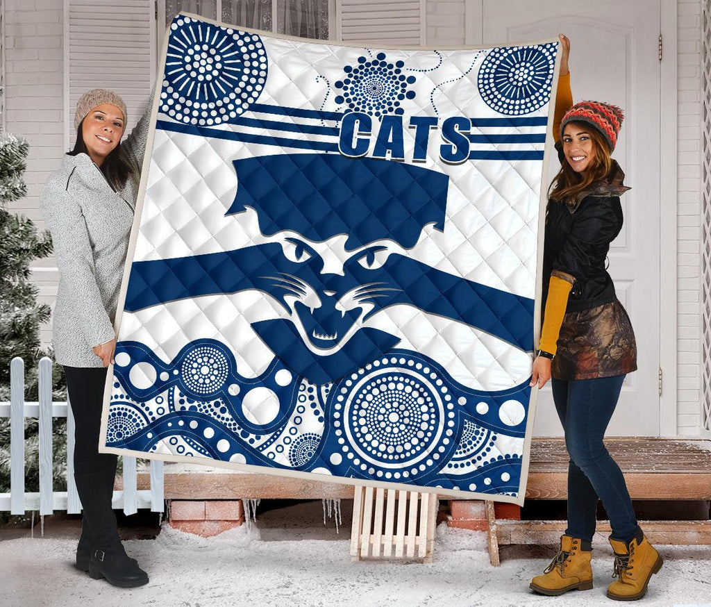 cats-premium-quilt-geelong-indigenous