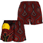 Aboriginal Women's Shorts - The Sun Always Shines - Vibe Hoodie