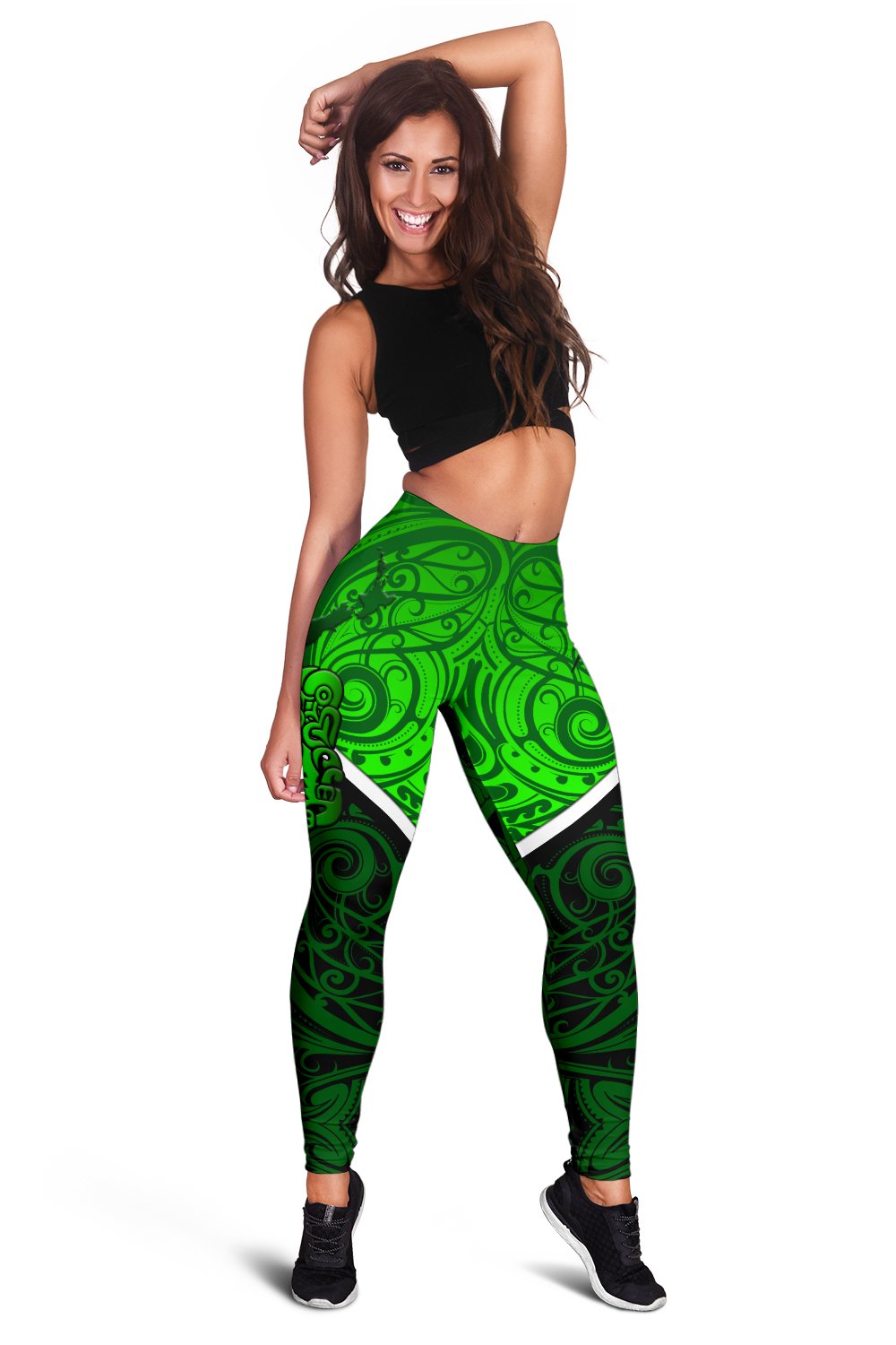 new-zealand-maori-rugby-women-leggings-pride-version-green