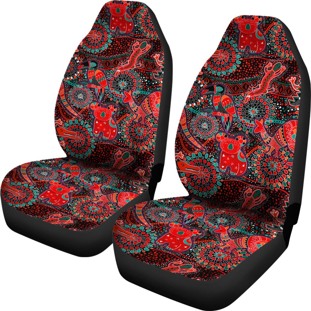 car-seat-covers-aboriginal-animal-dot-acrylic-paint