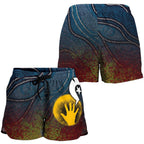 Aboriginal Women's Shorts - Aboriginal and Torres Strait Islanders Flag - Vibe Hoodie