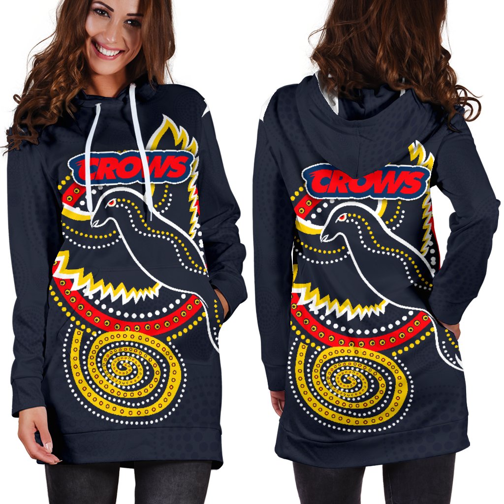 adelaide-hoodie-dress-crows-indigenous
