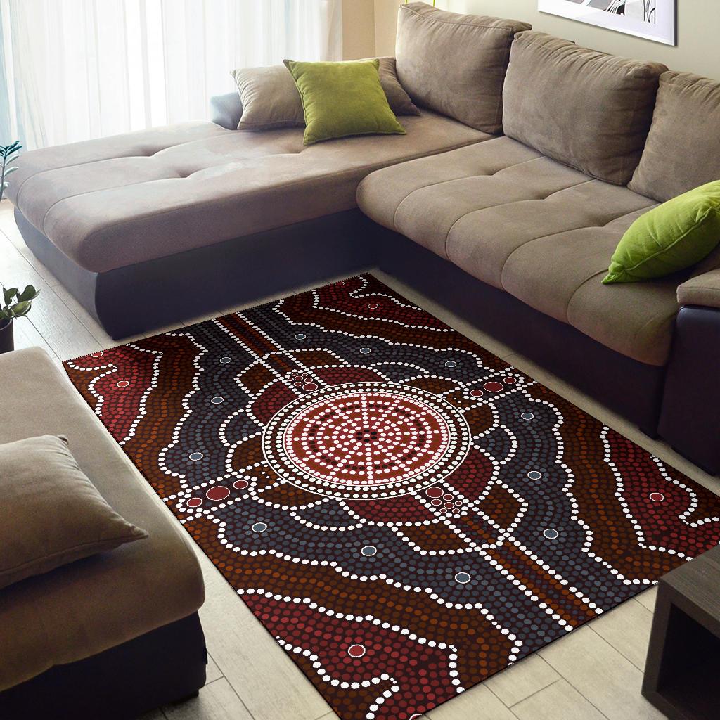 area-rug-aboriginal-dot-painting-rug-ver03