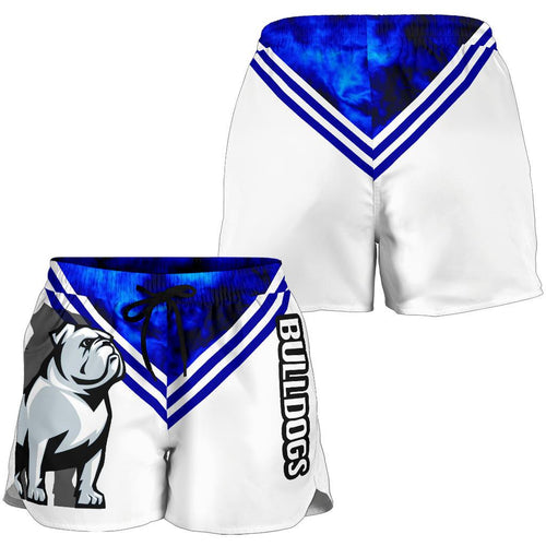 Bulldogs All Over Print Women's Shorts - Vibe Hoodie