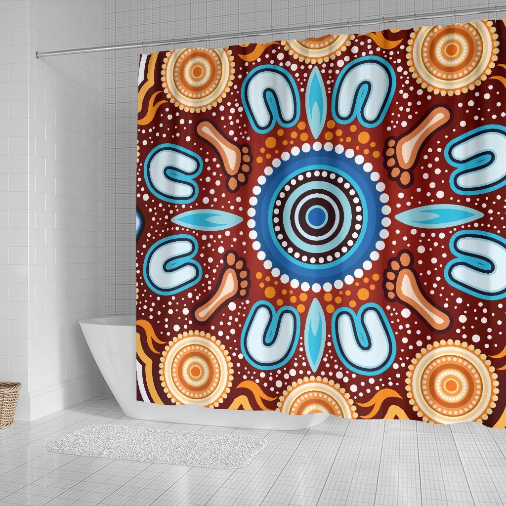aboriginal-shower-curtain-indigenous-circle-dot-painting-ver02