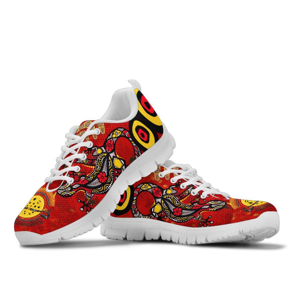 aboriginal-sneakers-lizard-and-boomerang-pattern
