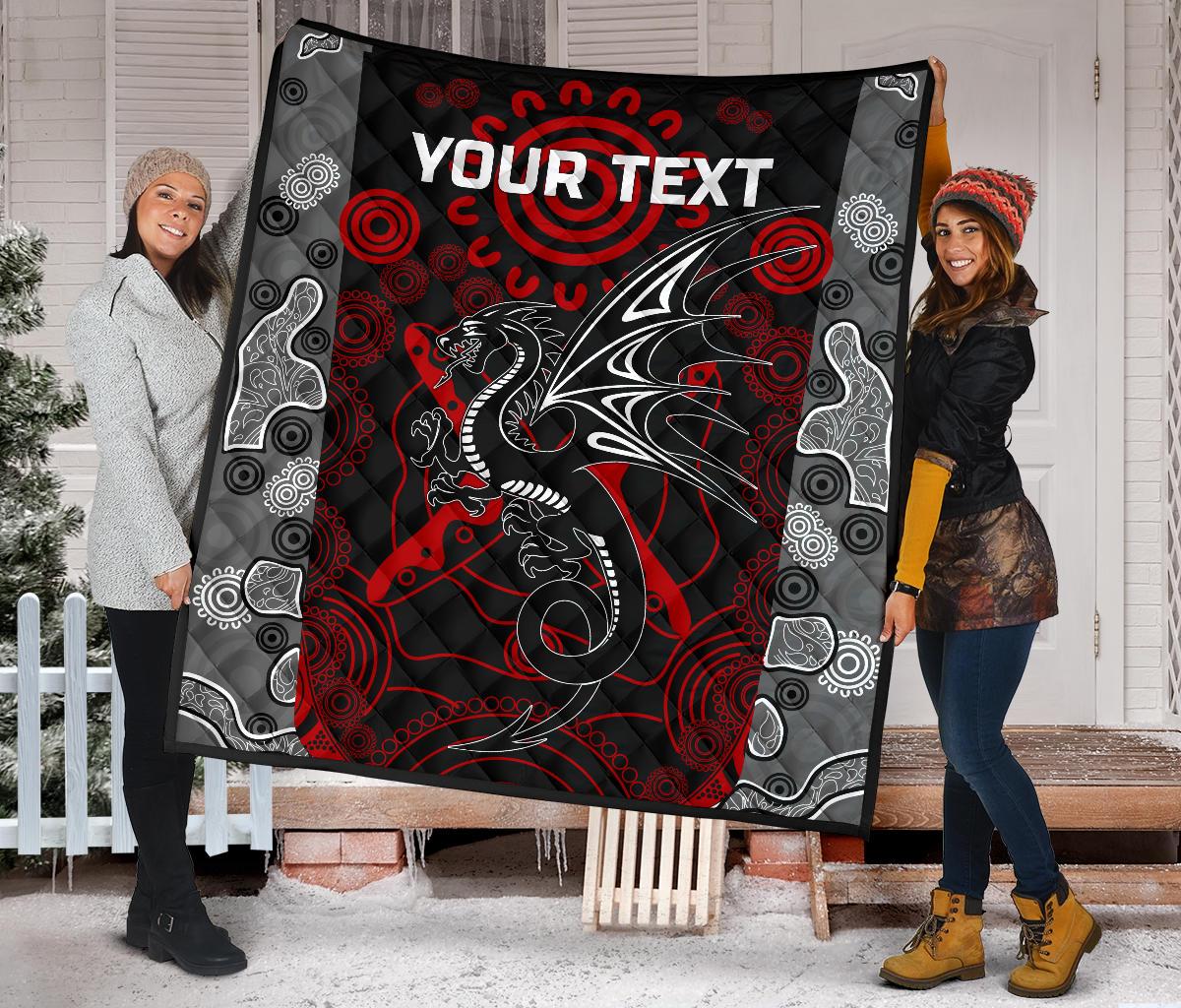 custom-personalised-dragons-premium-quilt-st-george-aboriginal