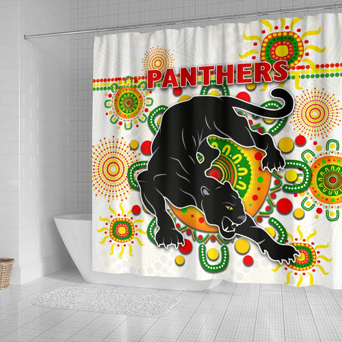 penrith-shower-curtain-indigenous-panthers-white