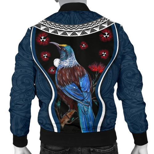 new-zealand-tui-bird-men-bomber-jacket-pohutukawa-navy