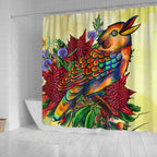 shower-curtain-australia-kookaburra-with-waratah