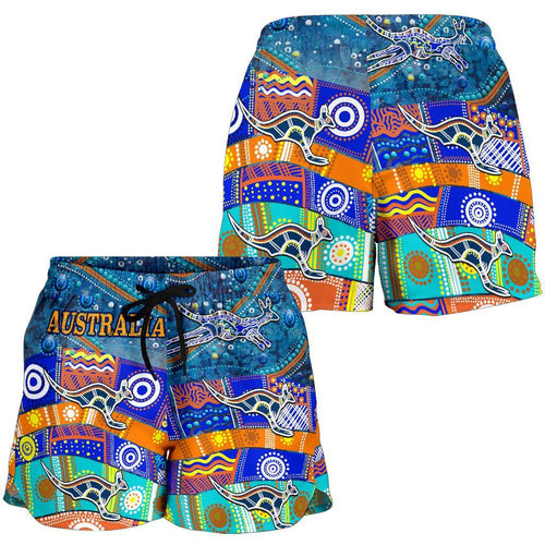 Women Shorts - Kangaroo Dreaming - Vibe Hoodie