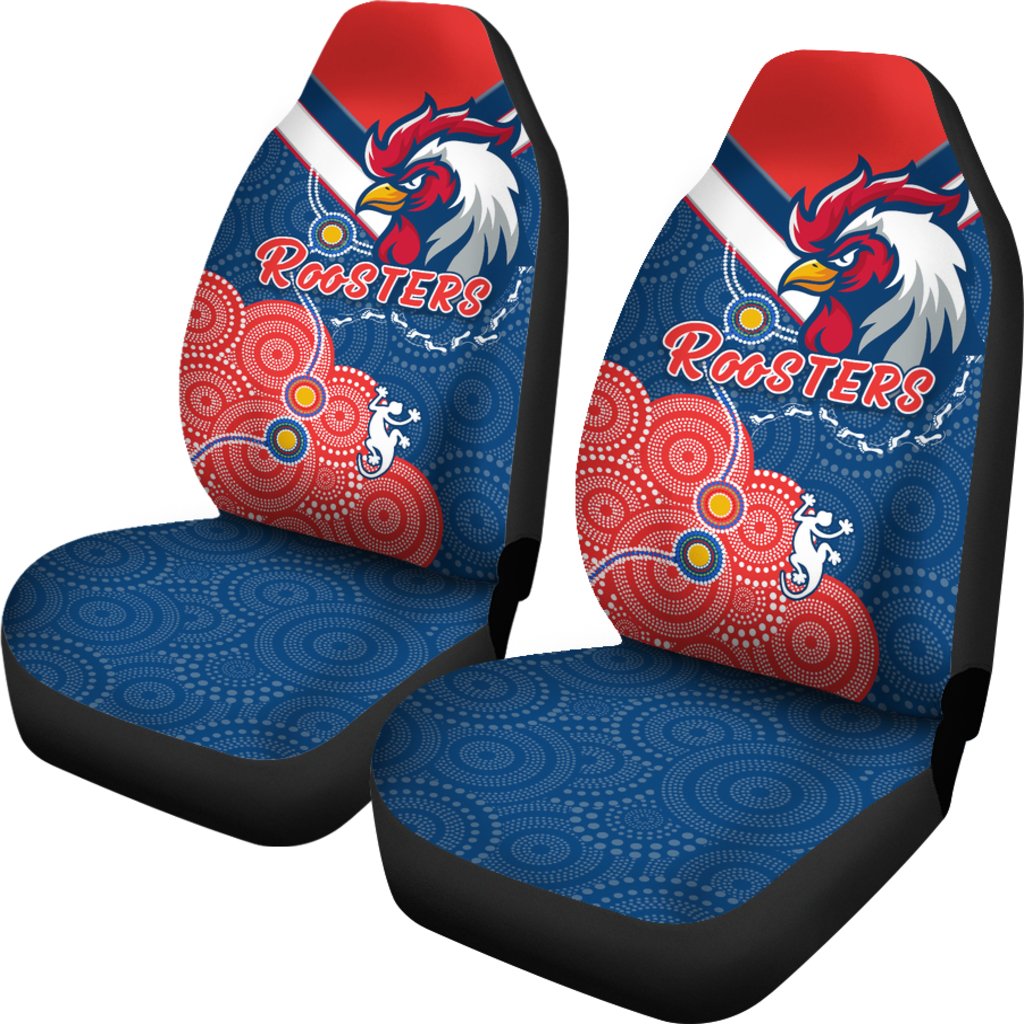 roosters-car-seat-cover-red-aboriginal-rugby