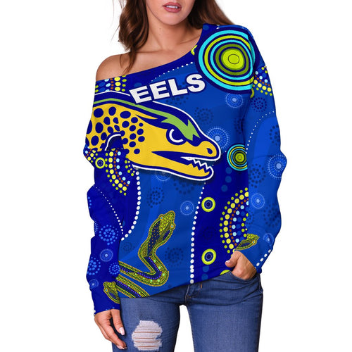 Eels Indigenous Off Shoulder Sweater Competitive - Vibe Hoodie