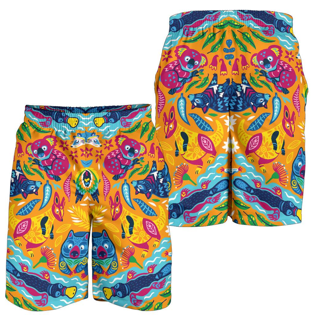 short-australian-animals-short-color-art-men