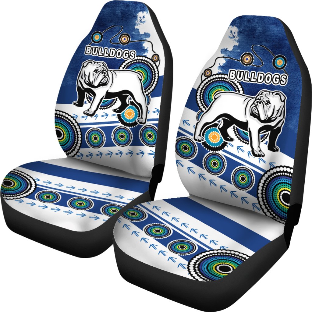 bulldogs-car-seat-covers-special-indigenous