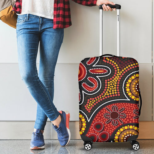 aboriginal-luggage-covers-indigenous-circle-dot-painting-style-1