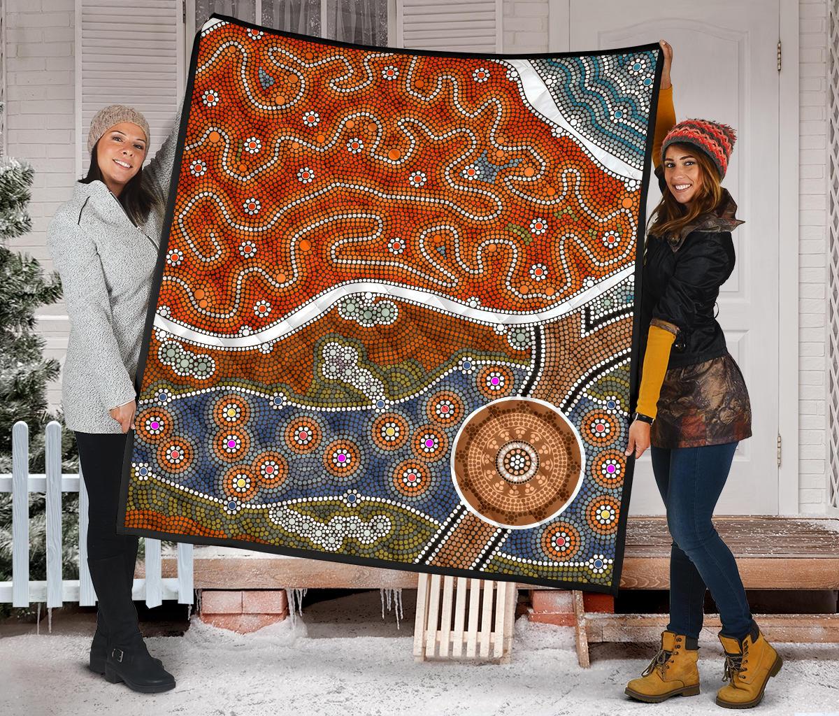 aboriginal-premium-quilt-landscape-dot-painting-art
