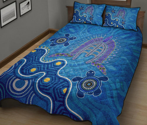 torres-strait-quilt-bed-set-dhari-and-turtle
