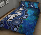 custom-text-aboriginal-quilt-bed-set-australia-indigenous-flag-circle-dot-painting-art-blue