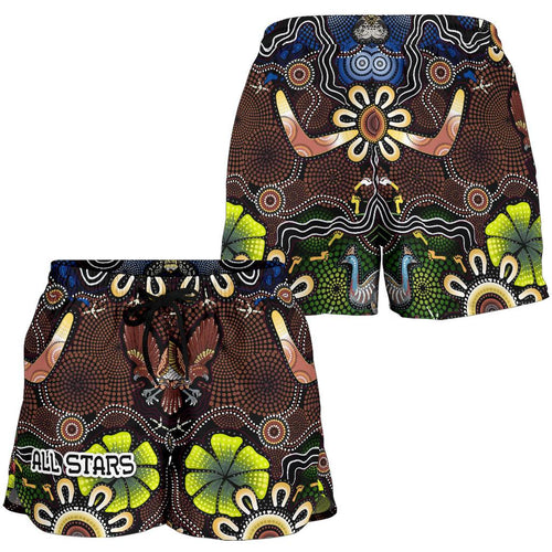 Indigenous Women Shorts All Stars Ethnic Style - Vibe Hoodie