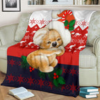 premium-blanket-koala-blanket-kangaroo-symbol-snowflakes