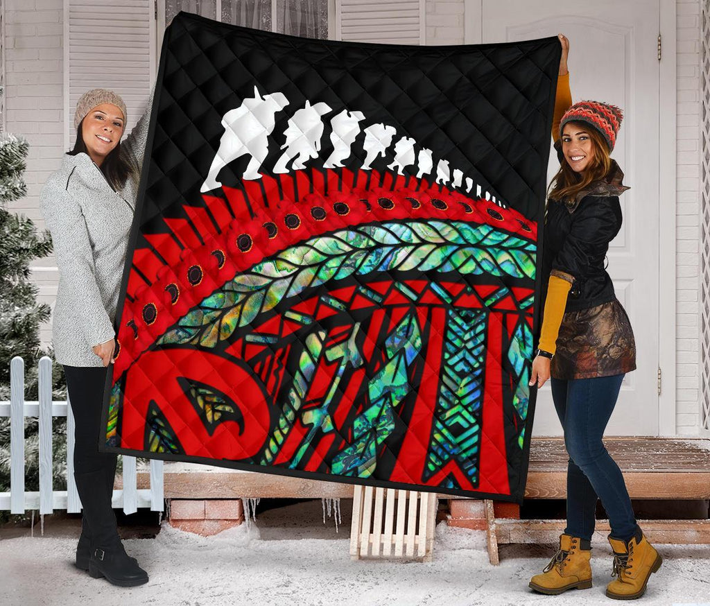 anzac-new-zealand-quilt-poppies-lest-we-forget-maori-premium-quilt-soldiers-paua