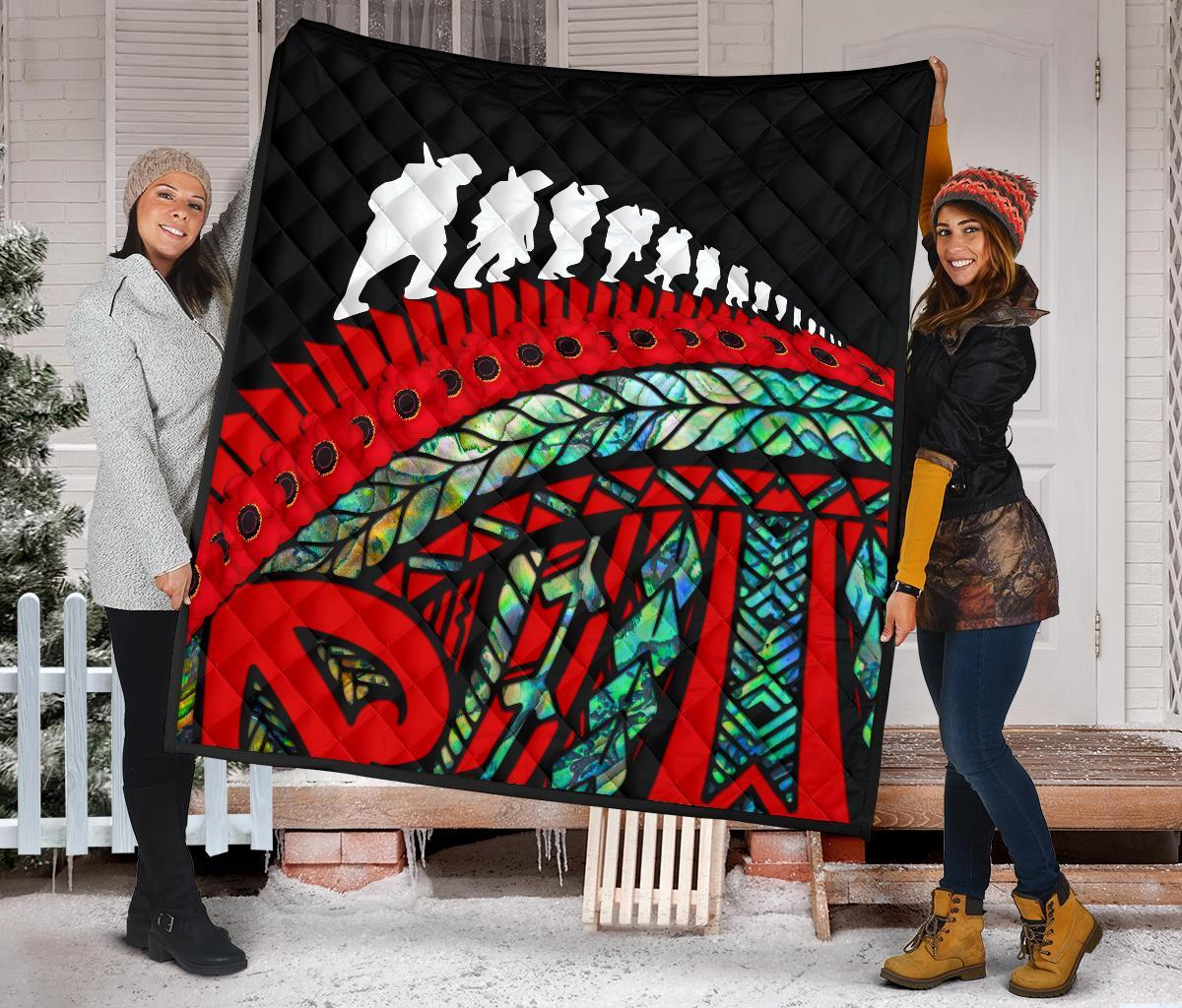 anzac-new-zealand-quilt-poppies-lest-we-forget-maori-premium-quilt-soldiers-paua