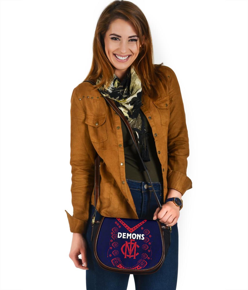 melbourne-demons-indigenous-leather-saddle-bag-football
