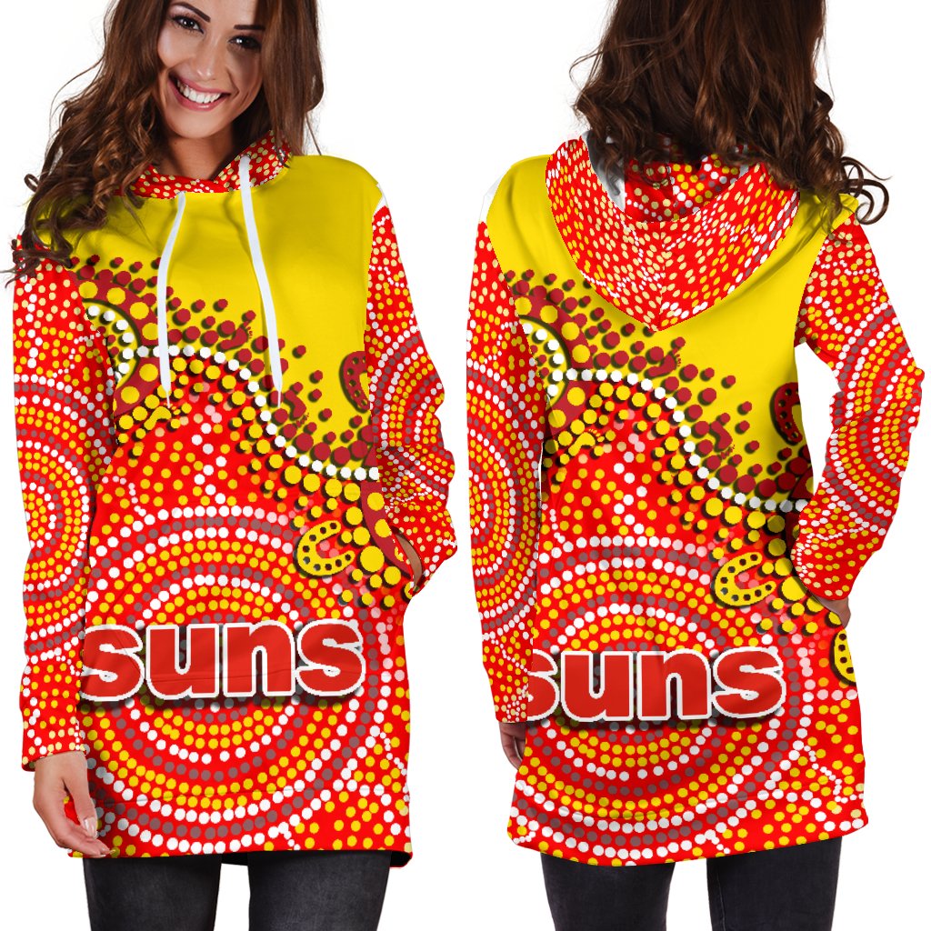 gold-coast-womens-hoodie-dress-sun-aboriginal