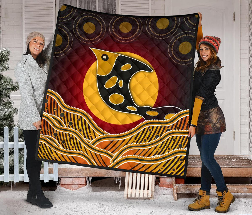 premium-quilt-aboriginal-dot-patterns-fish
