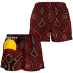 Aboriginal Personalised Women's Shorts  - The Sun Always Shines - Vibe Hoodie