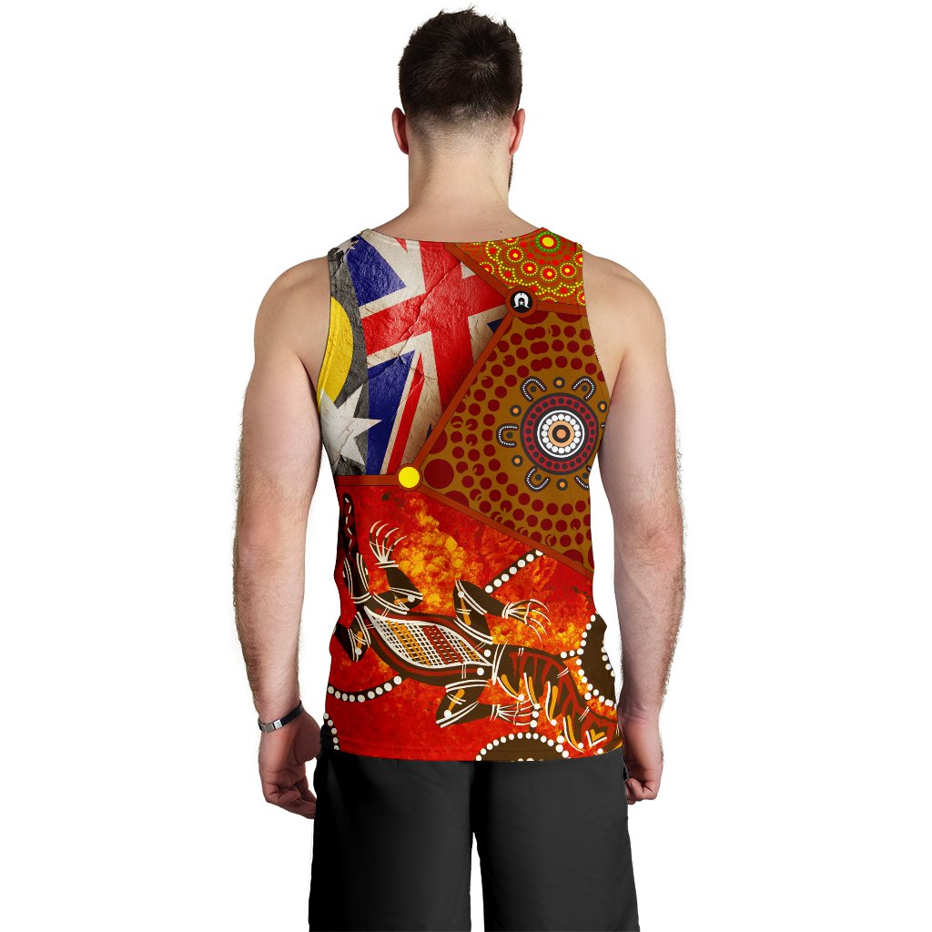 mens-tank-top-aboriginal-dot-painting-flags-corocodile